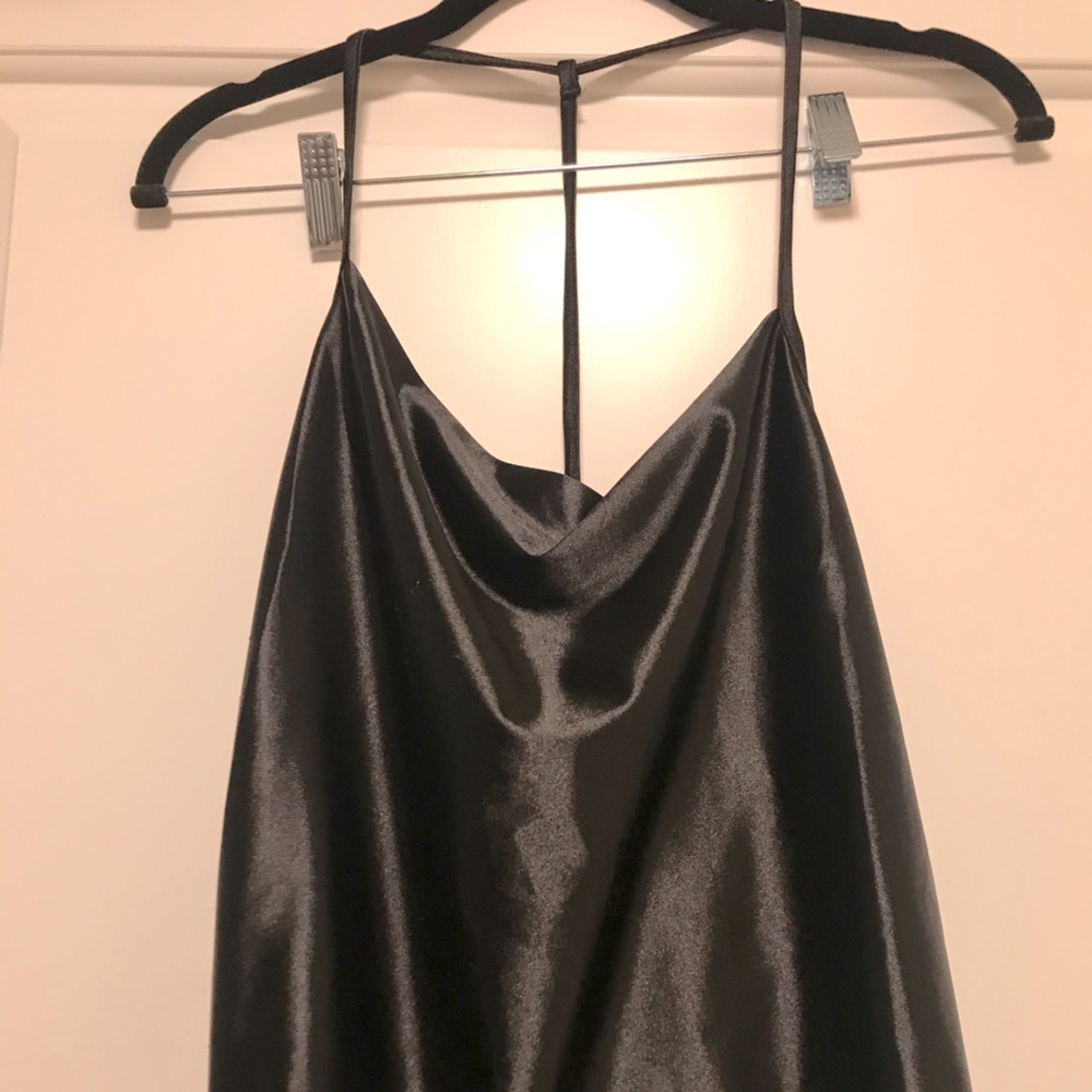 Silky Cowl-neck tank - Wild Fable